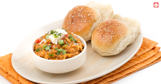 Pav-Bhaji-from-Maharashtra--snack-dish