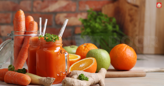 Smoothie-with-fruits-and-vegetables--diabetes-drink