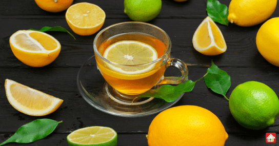 Hot-water-with-lemon--winter-day