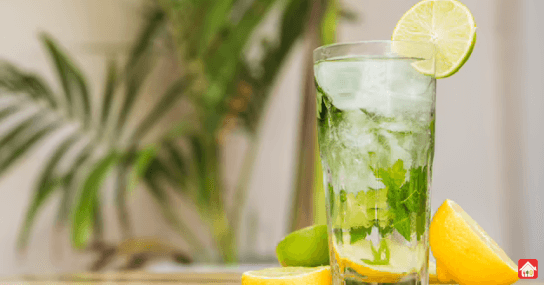 Iced Green Tea--healthy-food-in-summers