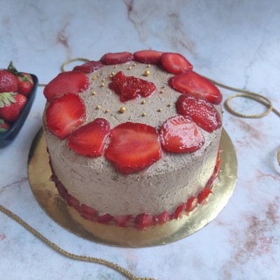 Choco Strawberry Cake – 1 Kg