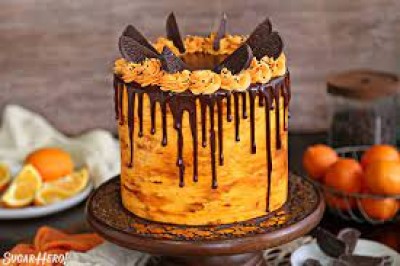 Orange Belgium Cake