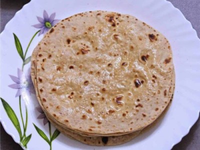 Butter Wheat Chapati (Roti)  (Min 15)