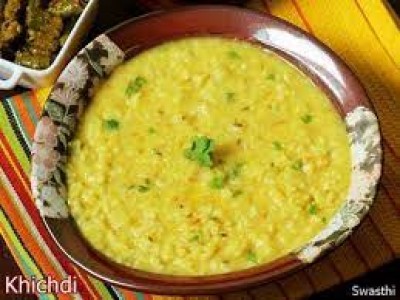 Dal Khichdi With Ghee And Kadi  (for 2 Person )