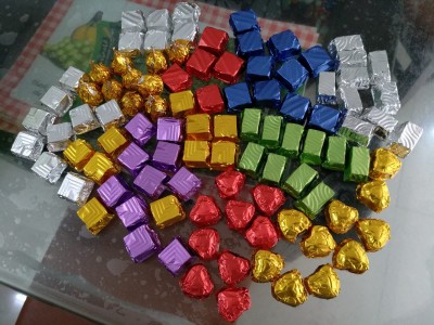 Assorted Chocolates Solid Filling (10 Pcs)