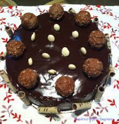 Nutella Hazalnut Mousse Cake