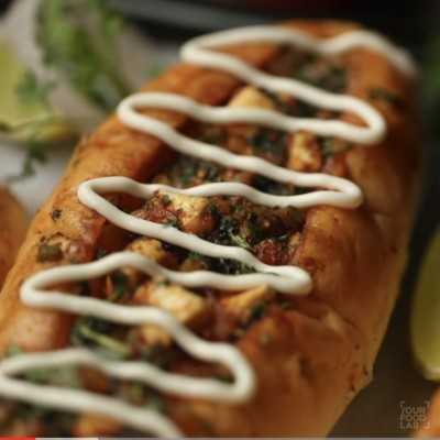 Masala Panner Hot Dog (Min 2)
