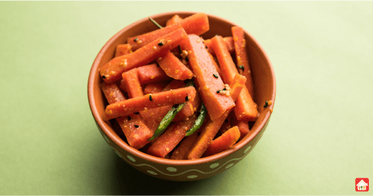 Carrot-Pickle--different-types-of-pickles-in-india