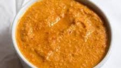 Til Ground Nut Red Spicy Chutney (200 Gm) With Rotla  Combo