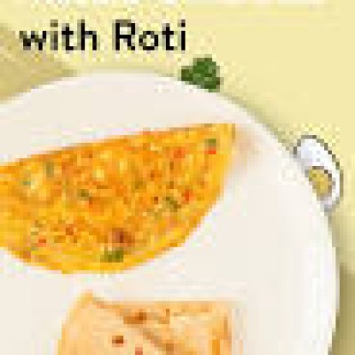 Egg Omelet With Roti