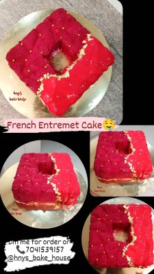 French Entremet Cake