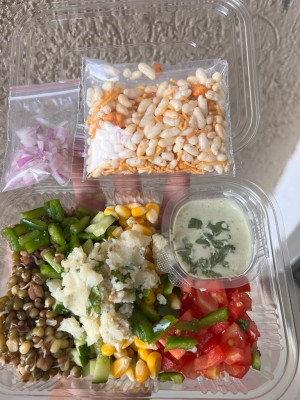 Sprouted Moong SALADS (Monday 03-April)