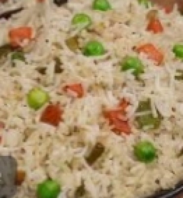 Vegetable Fried Rice (Enough For 2)