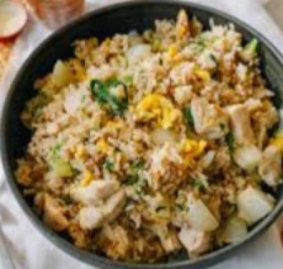 Mix Fried Rice (Enough For 2)