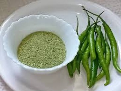 Green Chilli Powder, Premix (200gm)