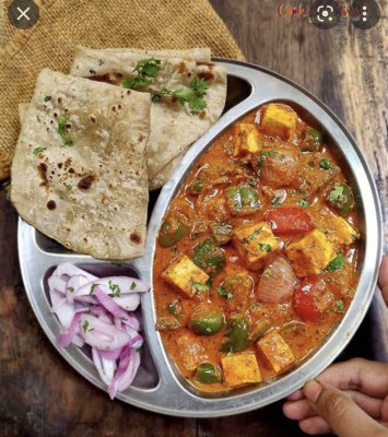 Paneer Butter Masala With 4chapati